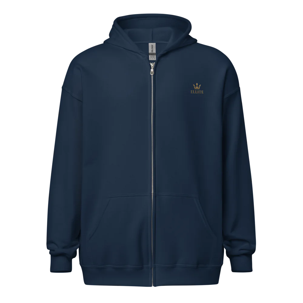 "ELLITE" unisex Heavy Blend Zip Hoodie
