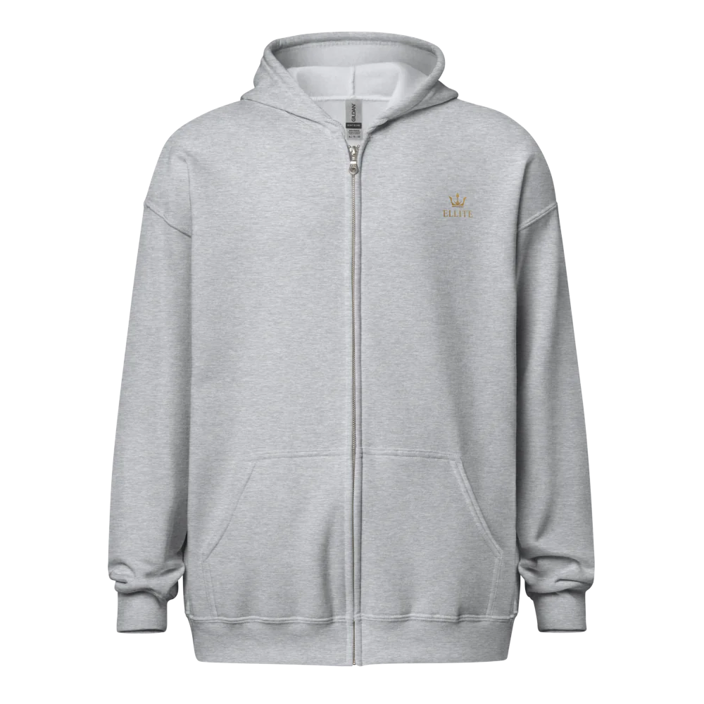 "ELLITE" unisex Heavy Blend Zip Hoodie