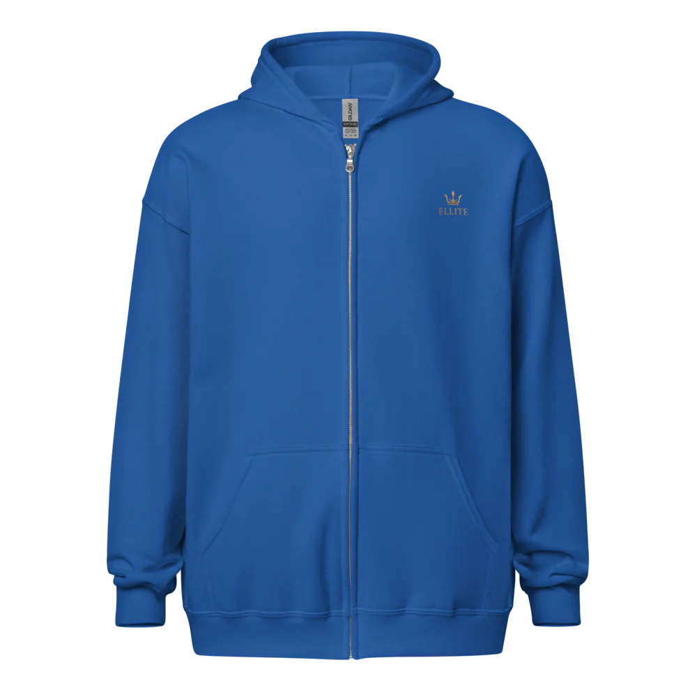 "ELLITE" unisex Heavy Blend Zip Hoodie
