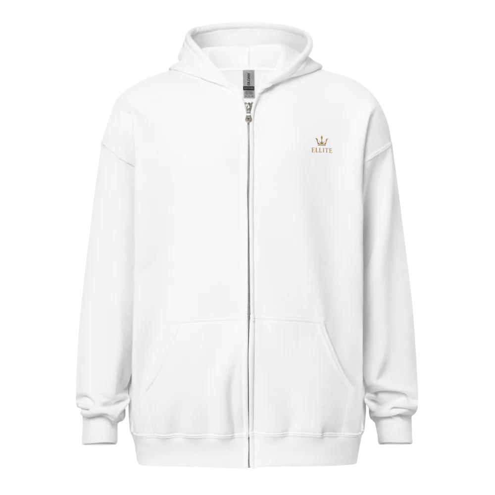 "ELLITE" unisex Heavy Blend Zip Hoodie
