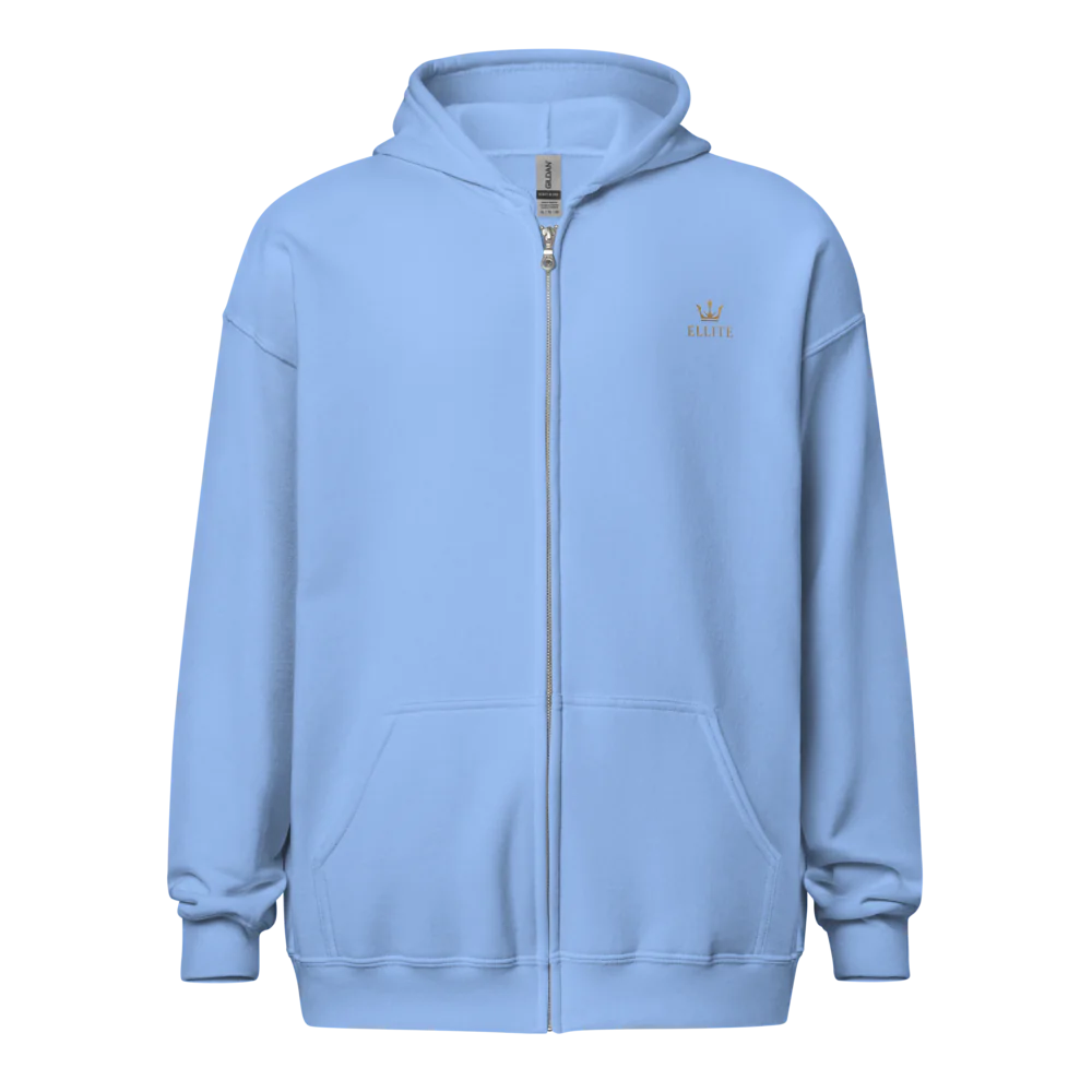 "ELLITE" unisex Heavy Blend Zip Hoodie