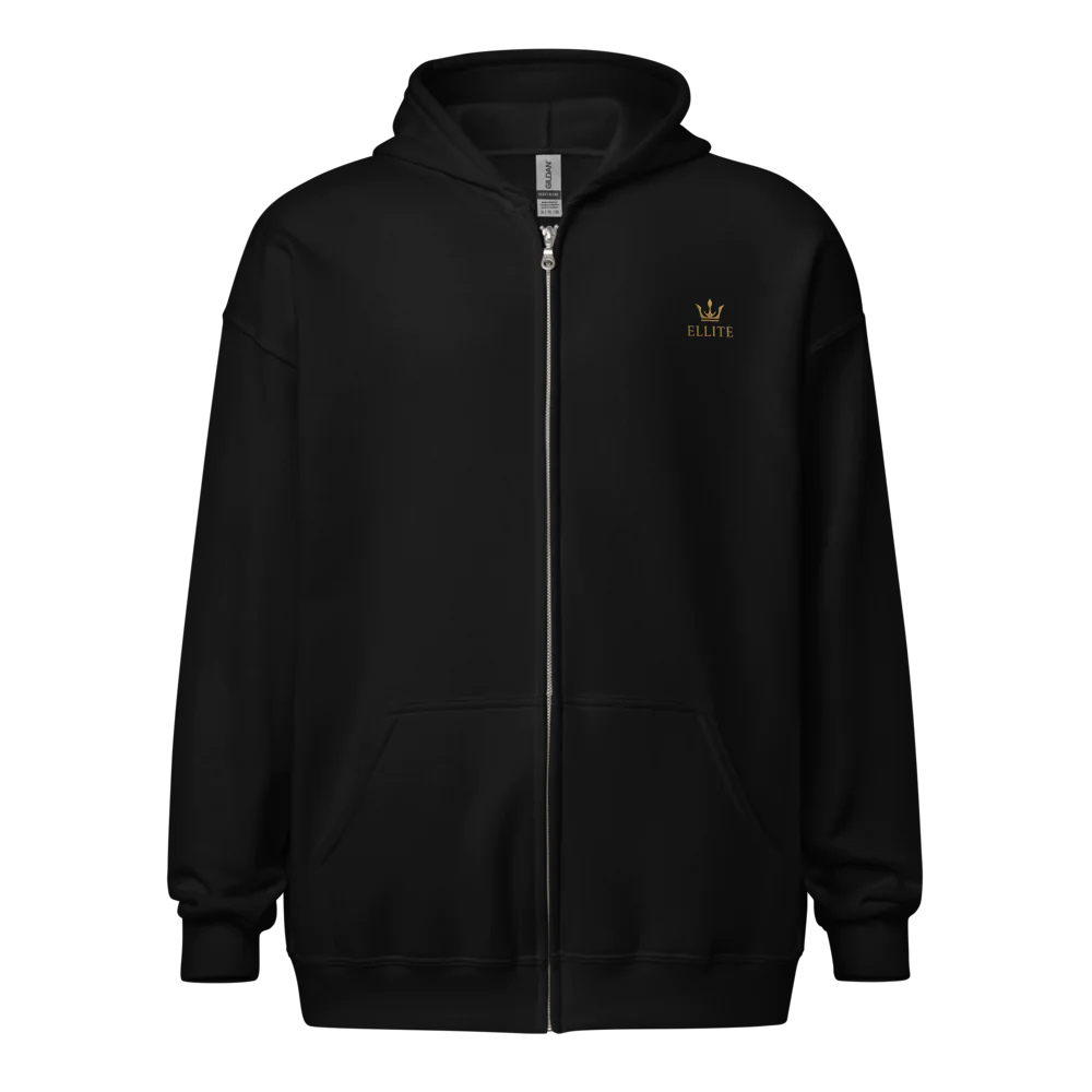 "ELLITE" unisex Heavy Blend Zip Hoodie